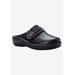 Wide Width Women's Jana Mule by Propet in Black (Size 7 W)