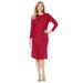 Plus Size Women's Cable Sweater Dress by Jessica London in Classic Red (Size 18/20)