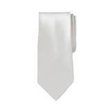 Men's Big & Tall KS Signature Extra-Long Satin Tie by KS Signature in White Necktie
