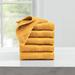 BH Studio 6-Pc. Washcloth Set by BH Studio in Gold Towel