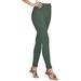 Plus Size Women's Stretch Cotton Legging by Woman Within in Pine (Size S)