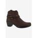 Women's Wrangle Bootie by Easy Street in Brown (Size 8 1/2 M)