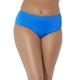 Plus Size Women's Mid-Rise Full Coverage Swim Brief by Swimsuits For All in Beautiful Blue (Size 26)