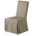 Metro Dining Room Chair Cover by BrylaneHome in Taupe