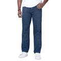 Men's Big & Tall Liberty Blues™ Relaxed-Fit Side Elastic 5-Pocket Jeans by Liberty Blues in Stonewash (Size 48 40)