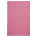 Simple Home Solid Rug by Colonial Mills in Pink (Size 2'W X 8'L)