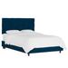 Tufted Bed by Skyline Furniture in Premier Navy (Size FULL)