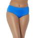 Plus Size Women's Mid-Rise Full Coverage Swim Brief by Swimsuits For All in Beautiful Blue (Size 22)