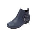 Extra Wide Width Women's The Amberly Shootie by Comfortview in Navy (Size 7 1/2 WW)