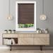 Wide Width Cordless GII Luna 2" Vinyl Venetian Blind by Achim Home Décor in Mahogany (Size 35" W 64" L)