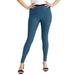 Plus Size Women's Stretch Denim Skinny Jegging by Jessica London in Medium Stonewash (Size 14 W) Stretch Pants