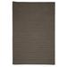 Simple Home Solid Rug by Colonial Mills in Gray (Size 5'W X 7'L)