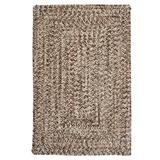 Corsica Rug by Colonial Mills in Weathered Brown (Size 6'W X 6'L)