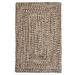 Corsica Rug by Colonial Mills in Weathered Brown (Size 6'W X 6'L)