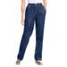 Plus Size Women's 7-Day Straight-Leg Jean by Woman Within in Indigo (Size 42 W) Pant