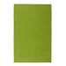 Simple Home Solid Rug by Colonial Mills in Bright Green (Size 2'W X 10'L)