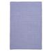 Simple Home Solid Rug by Colonial Mills in Amethyst (Size 2'W X 10'L)