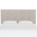 Linen Tufted Headboard by Skyline Furniture in Linen Putty (Size QUEEN)