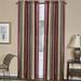 Wide Width Ombre Window Curtain Panel by Achim Home Décor in Burgundy (Size 50" W 63" L)