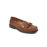 Wide Width Men's Deer Stags® Kiltie Tassel Loafers by Deer Stags in Cognac (Size 10 W)