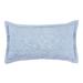 Ashton Collection Tufted Chenille Sham by Better Trends in Blue (Size STANDARD)