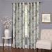 Wide Width Tranquil Lined Grommet Window Curtain Panel by Achim Home Décor in Silver (Size 50" W 63" L)