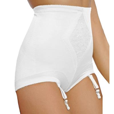 Plus Size Women's Medium Shaping Panty Brief by Rago in White (Size L)