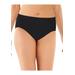 Plus Size Women's One Smooth U All-Around Smoothing Hi-Cut Panty by Bali in Black (Size 6)