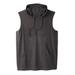 Men's Big & Tall Lightweight Muscle Hoodie Tee by KingSize in Heather Charcoal (Size 4XL)