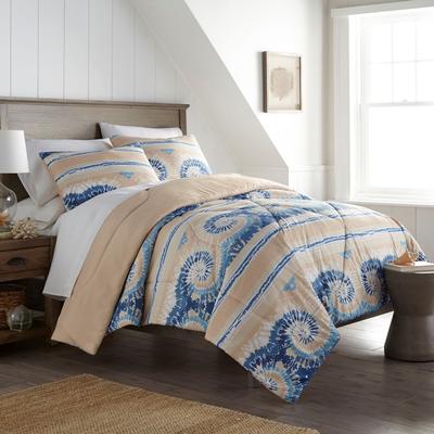 Seersucker Comforter Set by Shavel Home Products in Tie Dye (Size KING)