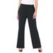 Plus Size Women's AnyWear Wide Leg Pant by Catherines in Black (Size 1X)