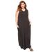 Plus Size Women's Morning to Midnight Maxi Dress (With Pockets) by Catherines in Black (Size 3X)