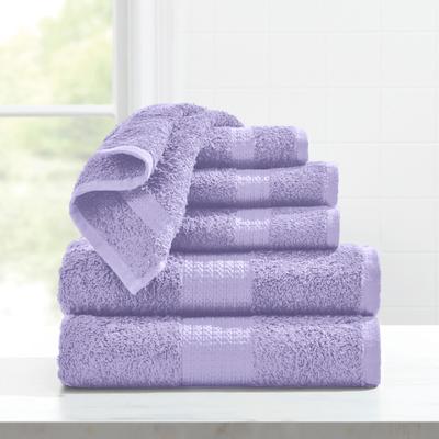 BH Studio 6-Pc. Bath Set by BH Studio in Lilac Towel