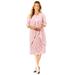 Plus Size Women's Sparkling Lace Jacket Dress by Catherines in Wood Rose Pink (Size 22 W)