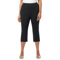 Plus Size Women's Suprema® Capri by Catherines in Black (Size 4X)