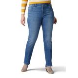 Plus Size Women's Women's Flex Motion Regular Fit Straight Leg Jean - Plus by Lee in Juniper (Size 20 T)