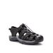 Men's Men's Kona Fisherman Sandals by Propet in Black (Size 15 M)