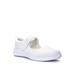 Wide Width Women's Travelbound Mary Janes by Propet in White (Size 6 W)