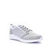 Wide Width Women's Travelbound Tracer Sneakers by Propet in Lt Grey (Size 6 1/2 W)