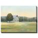 MORNING FARM OUTDOOR ART 40X30 by West of the Wind in Multi