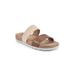 Women's Tahlie Flat Sandals by Cliffs in Tan Raffia (Size 6 1/2 M)