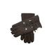 YISEVEN Women's Shearling Leather Gloves Merino Rugged Sheepskin Mittens Sherpa Fur Cuff Thick Wool Lined and Heated Warm for Winter Cold Weather Dress Driving Xmas Gifts, Brown Small