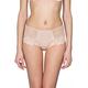 Maison Lejaby 13864-247 Women's Gaby Pink with Lace Panty High Waist Brief Knickers XL