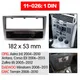 Autoradio pour Opel Astra 2004-2010 1 DIN Cadre Stéréo Panneau Facia DVD CD Lunette de Tableau