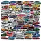 10/50/100 PIÈCES Rétrofit Racing JDM Autocollants Voiture Moto Ordinateur Portable Guitare Étanche