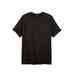 Men's Big & Tall X-Temp® Cotton Crewneck Tee 3-pack by Hanes in Black (Size 3XL)