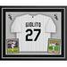 Lucas Giolito Chicago White Sox Deluxe Framed Autographed Nike Replica Jersey