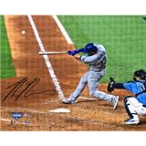 Max Muncy Los Angeles Dodgers Autographed 16" x 20" 2020 MLB World Series Champions Hitting Photograph