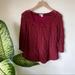 Anthropologie Tops | Anthropologie | Lace Melange Top | Color: Red | Size: Xs