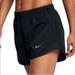 Nike Shorts | Black Nike Lined Running Shorts | Color: Black/White | Size: Xs